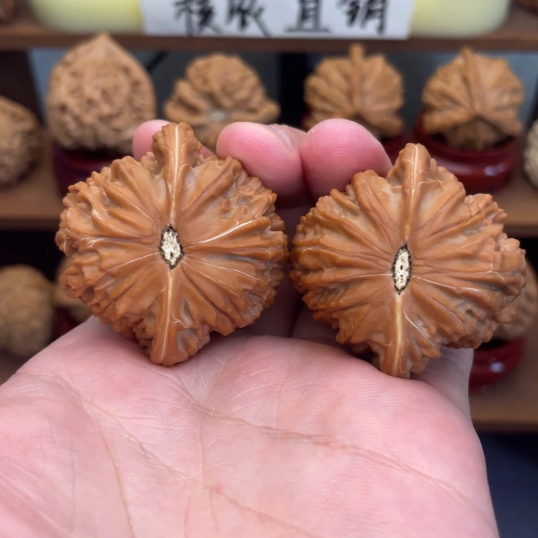 吊坠文玩核桃磨盘41