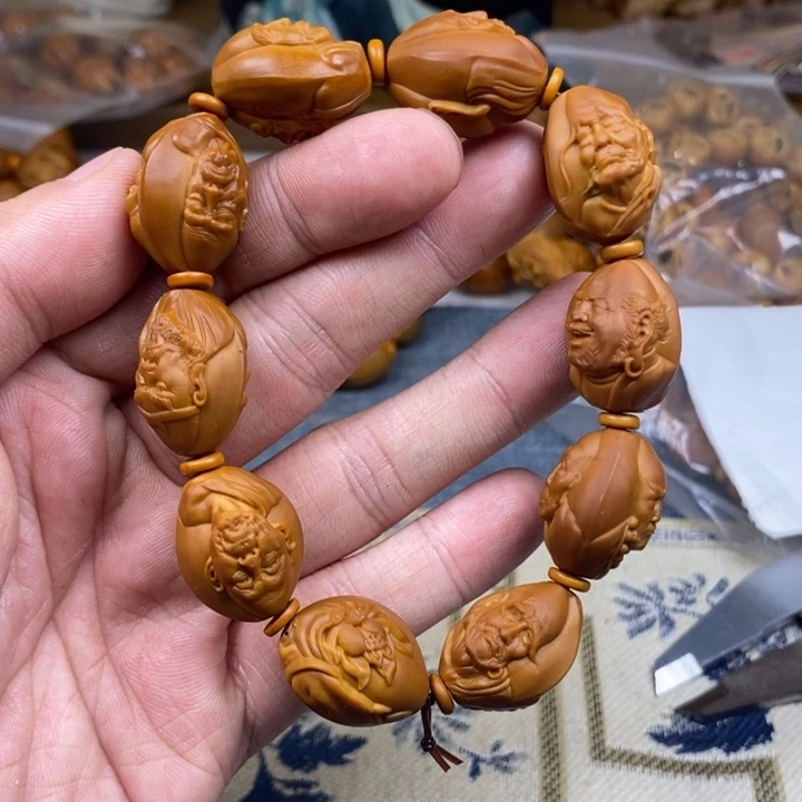 橄榄核手串/手链橄榄核雕工艺手串