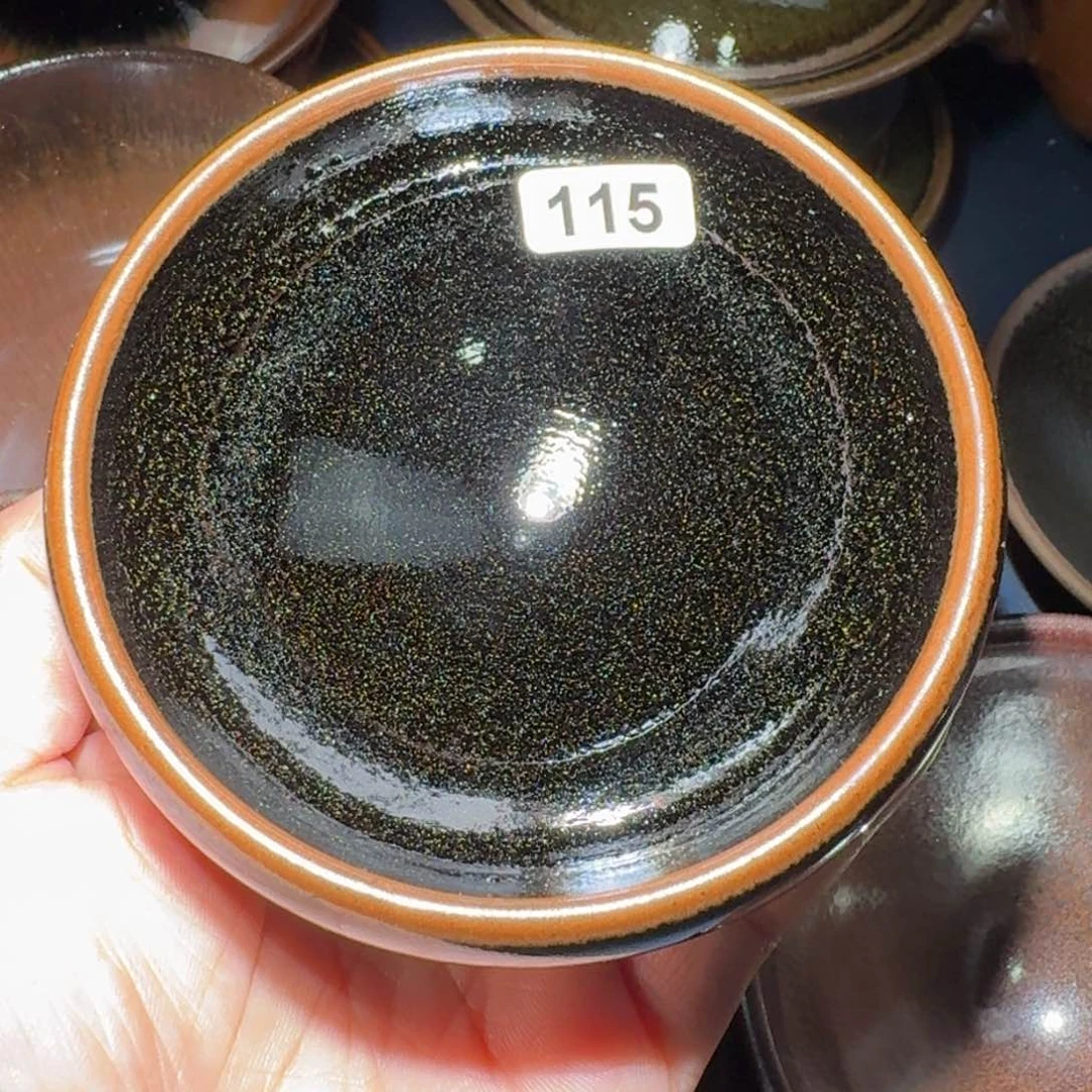 小雨茶盏，手工柴烧军