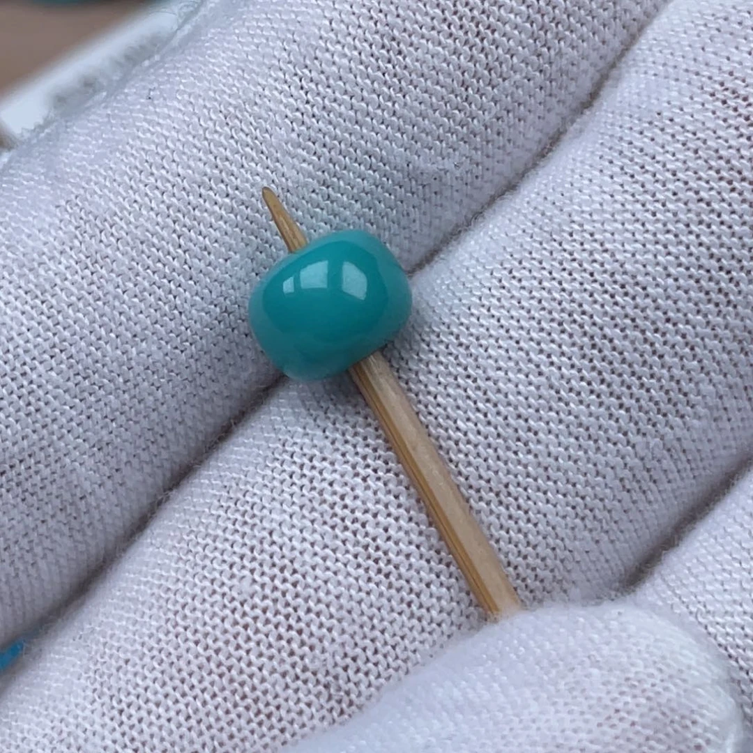绿松石未镶嵌颈饰7.7✖️6.2mm
