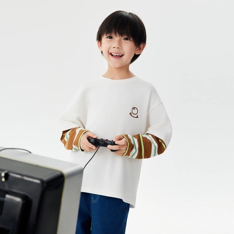 【集合链接】马拉丁大童春秋T恤（具体面料见直播间展示）