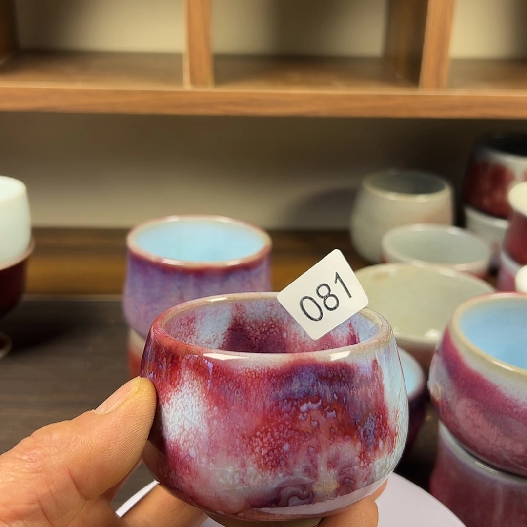 杯子钧瓷#钧瓷#原矿釉#高温#茶器#非遗传承