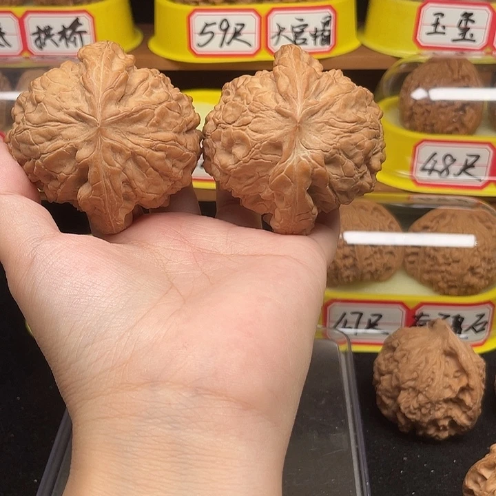 韩***信把件文玩核桃9号58尺龙鼎