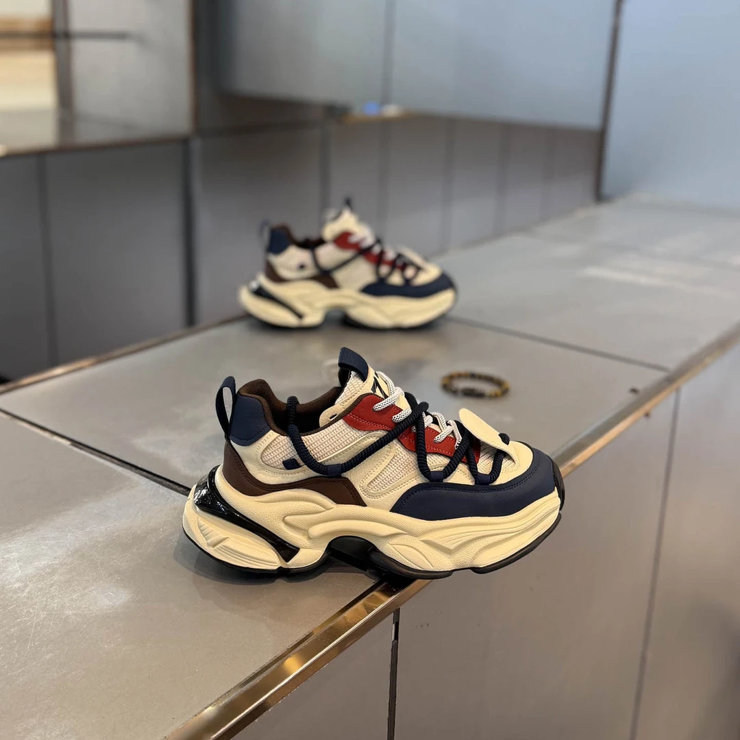 巴黎『DMXUXM』新品好物~力荐！潮流时尚厚底内增高舒适休闲老爹鞋男