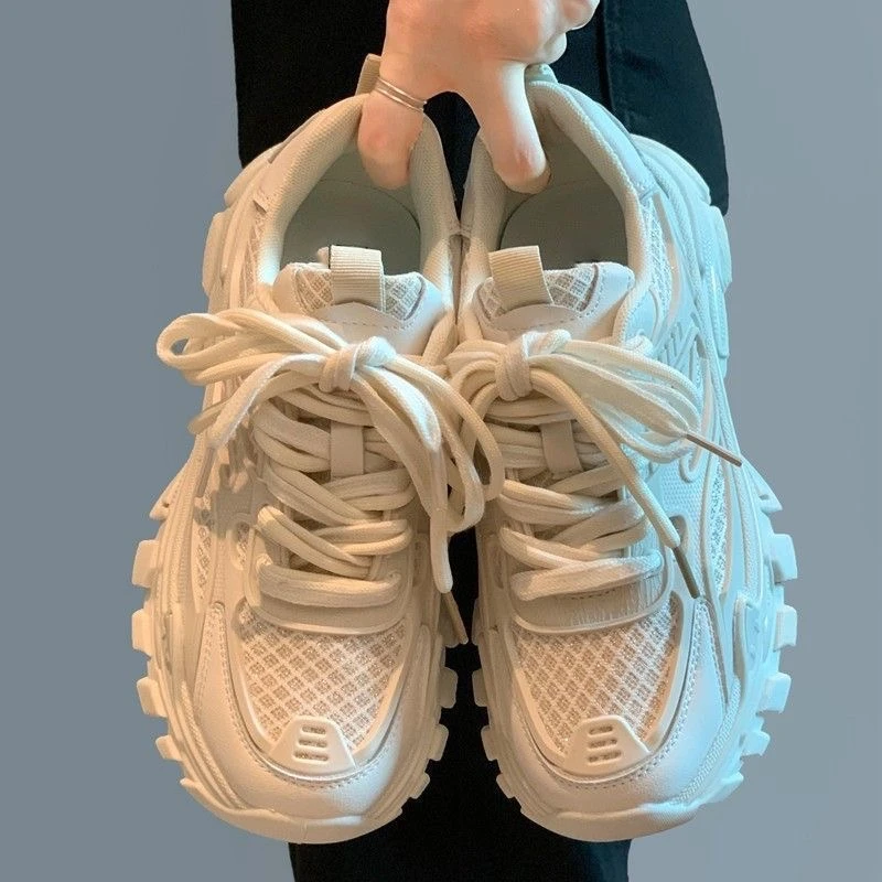 老爹鞋休闲老爹鞋网面老爹鞋休闲老爹鞋网红时尚百搭夏季学生厚底