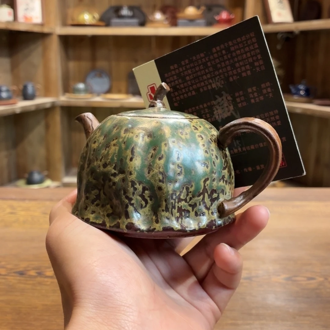 柴烧老岩泥茶器皿