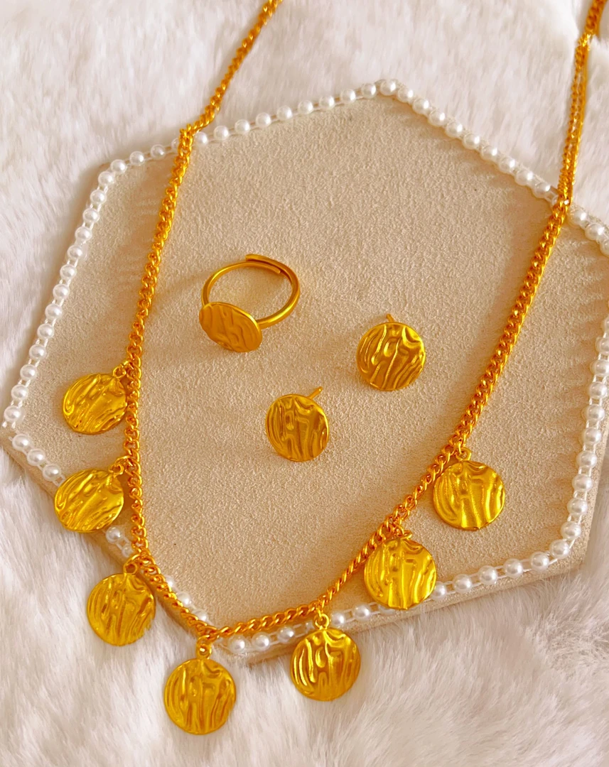 铜合金项链 Nipal 582 时尚 三件套