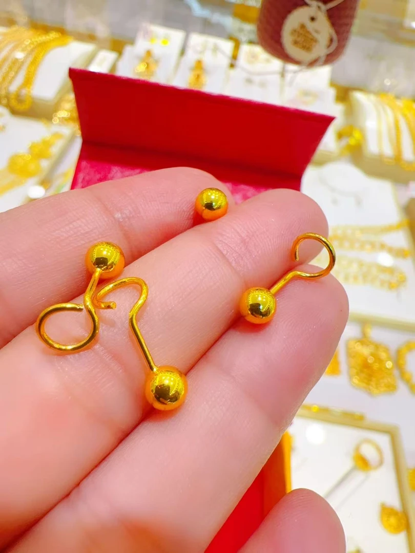 合金耳饰 0.05g 耳钉两戴 （双十二活动买一送一）