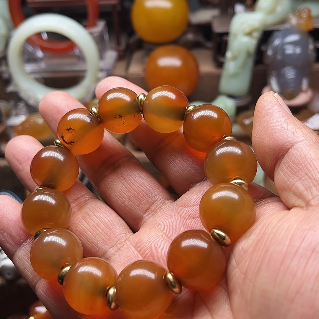 玛瑙/玉髓未镶嵌车挂