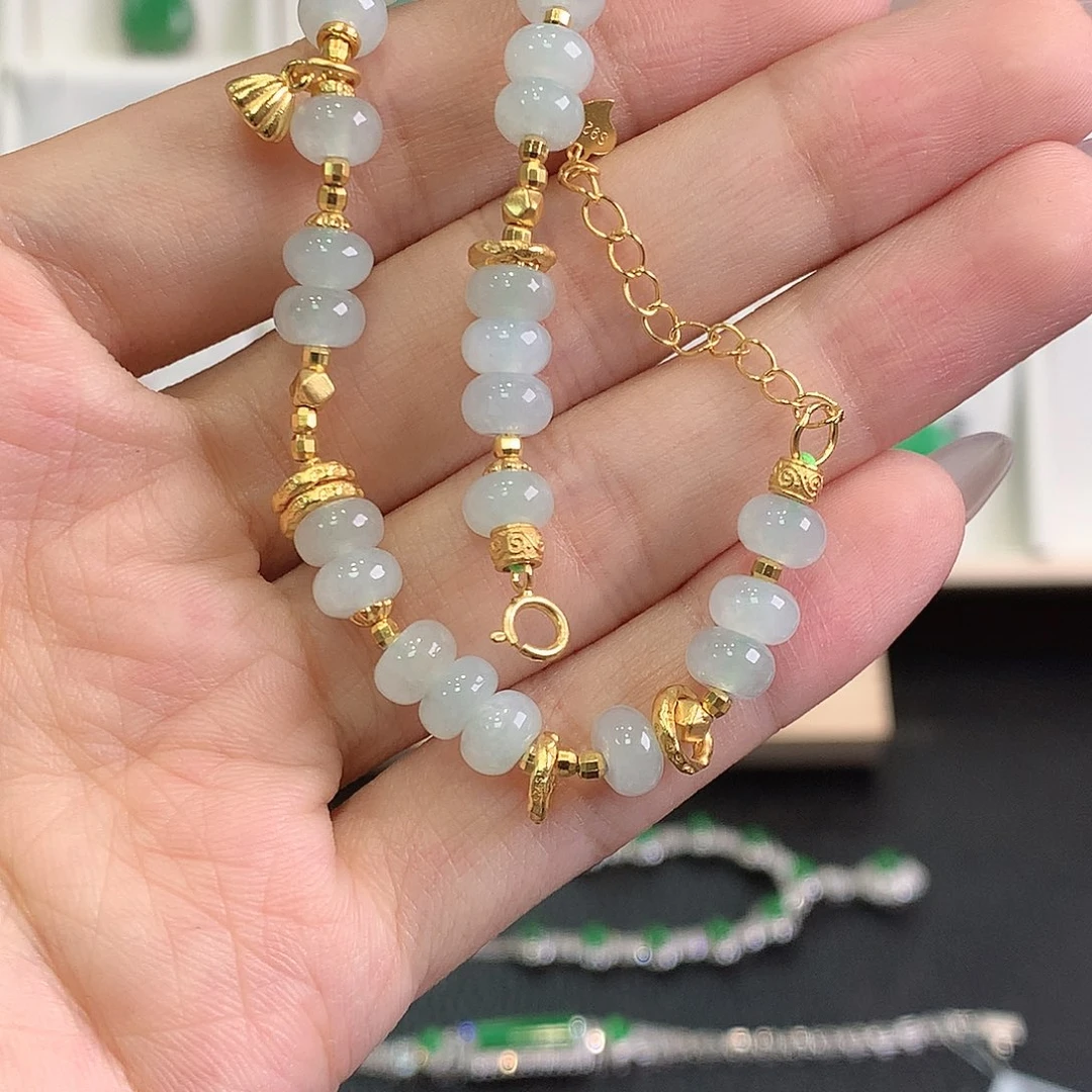 未镶嵌手链翡翠2、