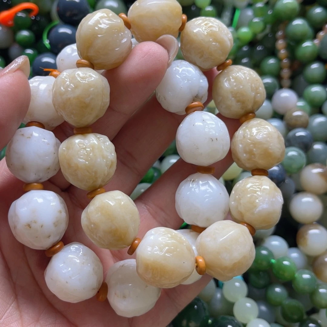 和田玉手链未镶嵌