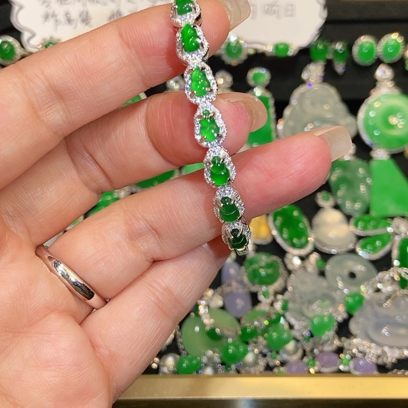 【闪购商品】未镶嵌手链翡翠天然翡翠