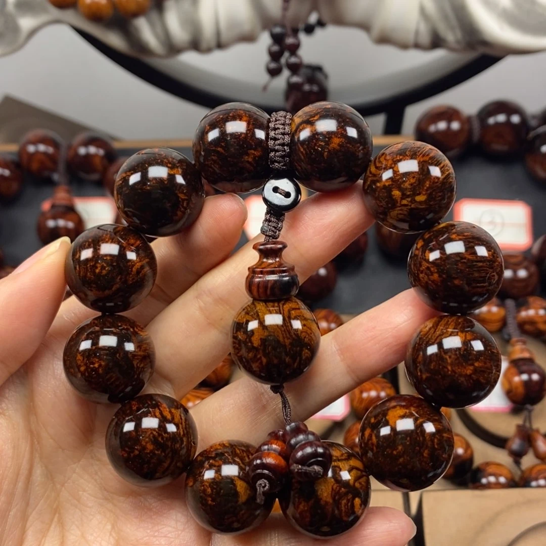 【闪购商品】黄花梨/降香黄檀深**泳2.0爆满留疤花纹