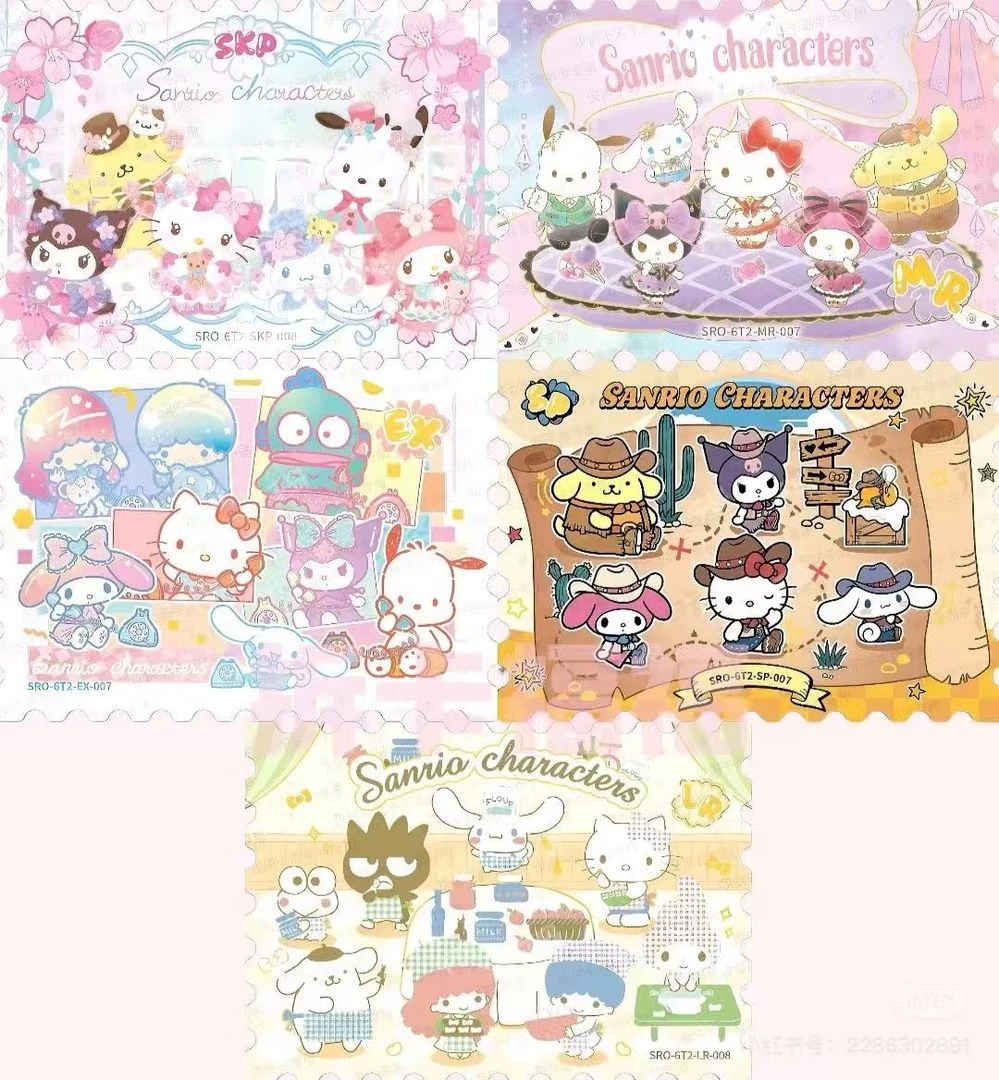 【玩法大全】卡宝文创三丽鸥第六弹花漾