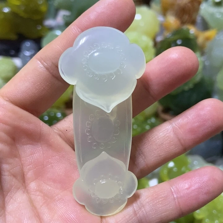 【闪购商品】未镶嵌蛇纹石玉把件