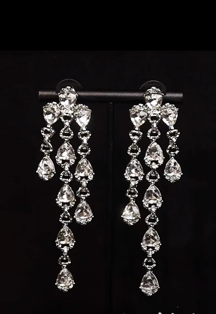 黄铜耳饰 重工皇庭复古耳环胸针