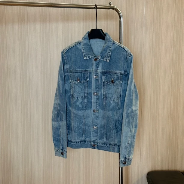 WMM云朵水洗做旧牛仔外套女士时尚百搭休闲春季新款常规版