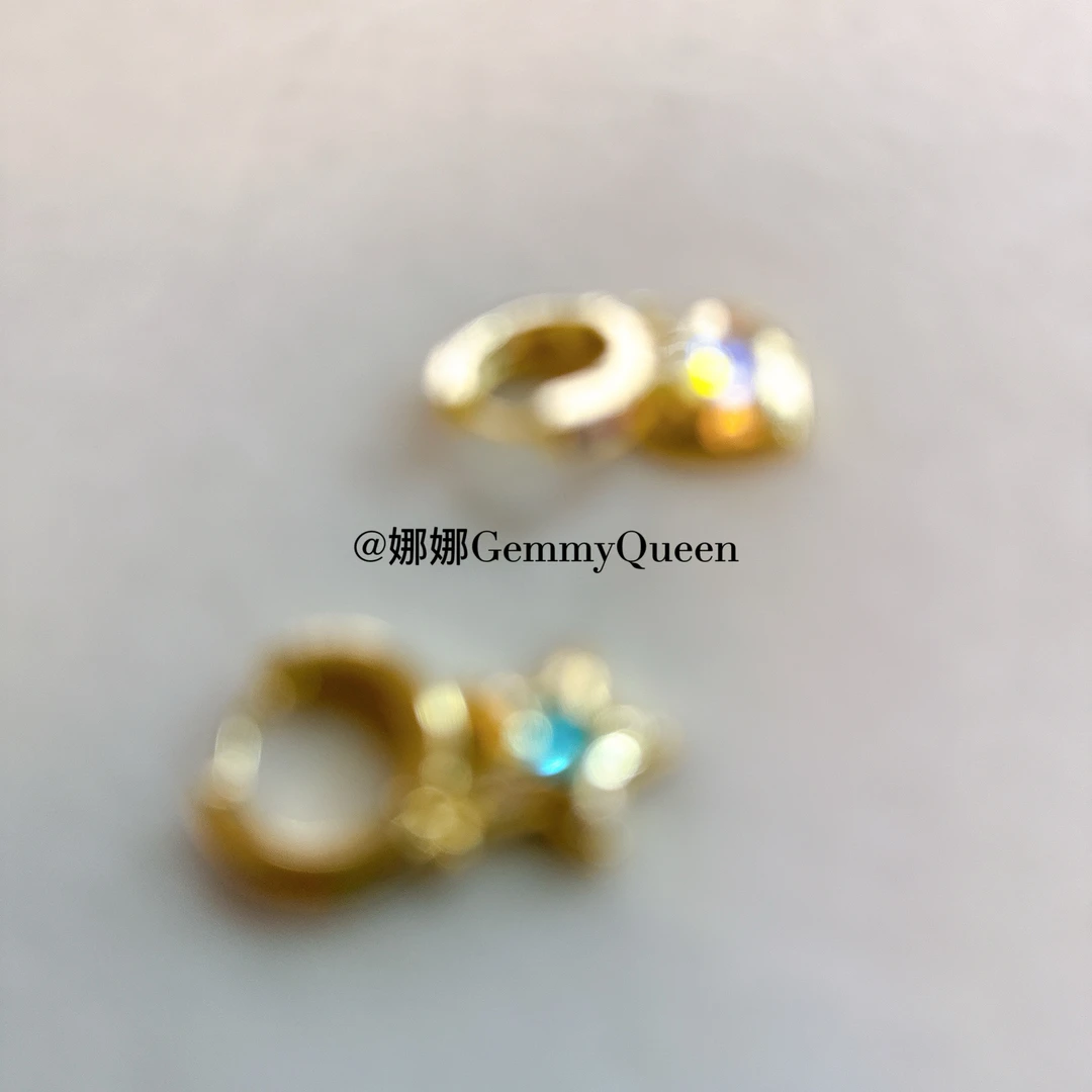 铜合金合成锆石耳饰 娜娜GemmyQueen耳环GQ05775