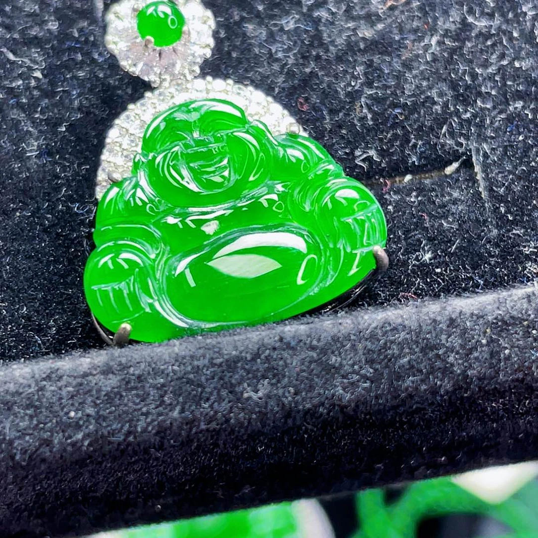 翡翠未镶嵌吊坠(不含链)502