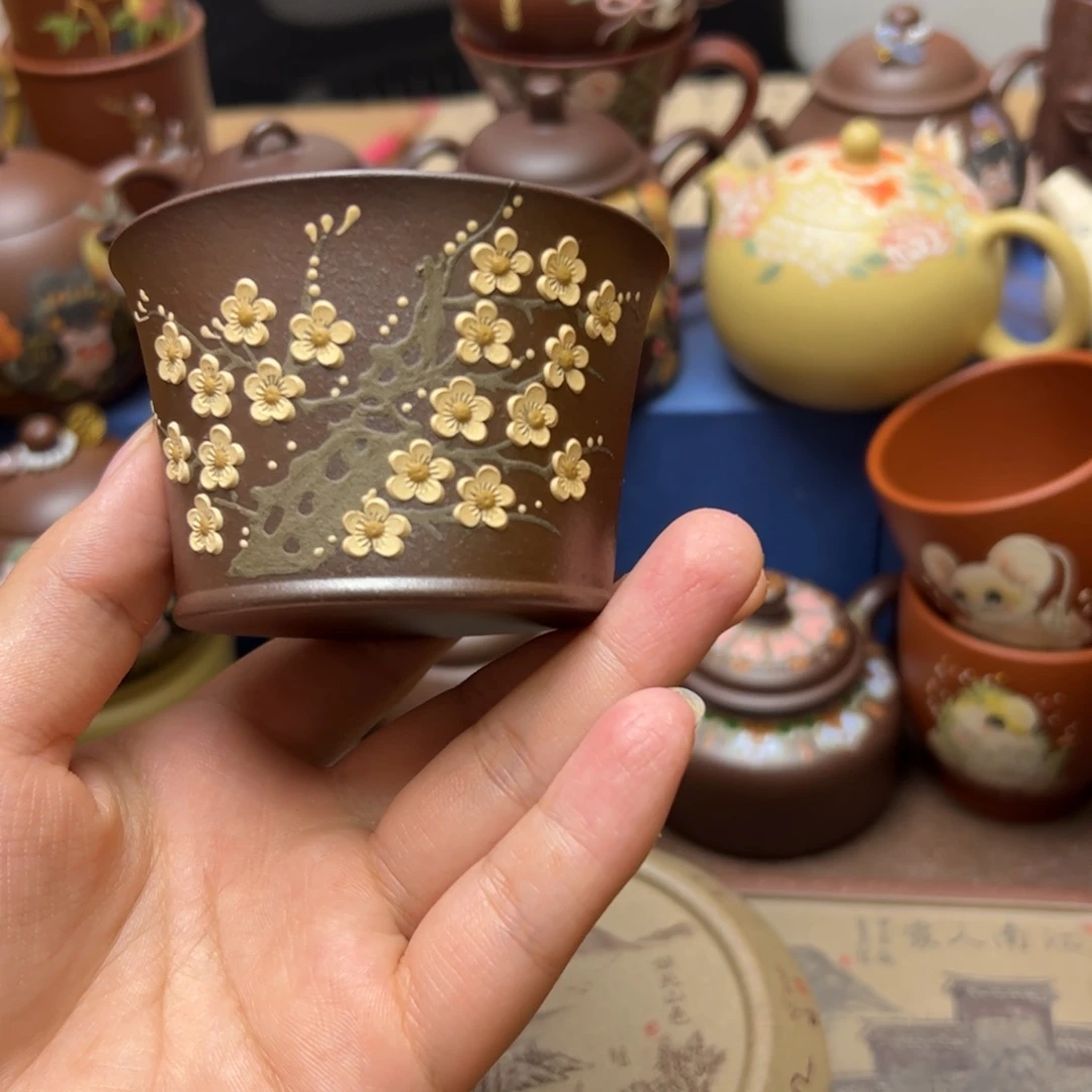 茶杯紫砂紫砂主人杯100c c