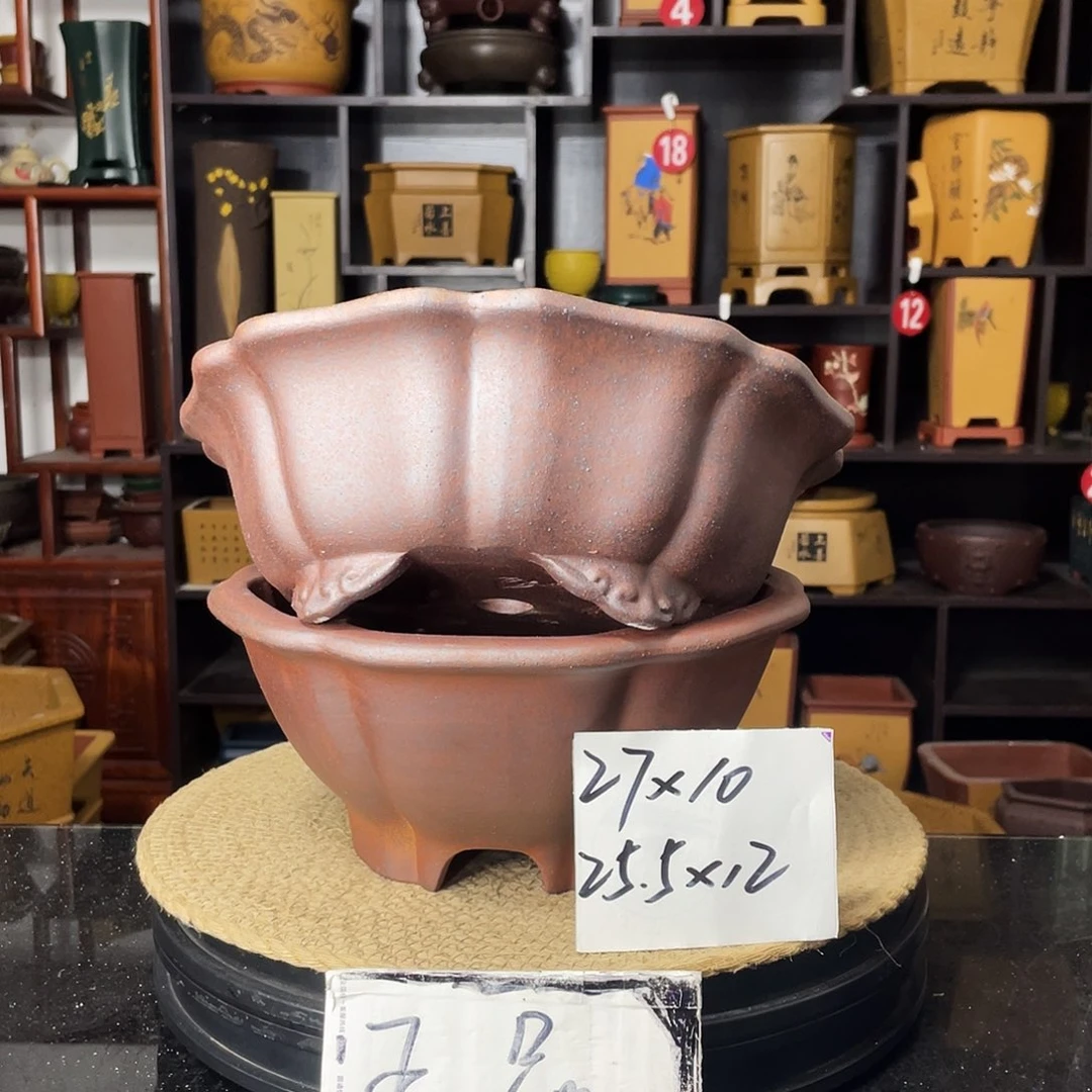 紫砂D-婉秋紫砂花盆