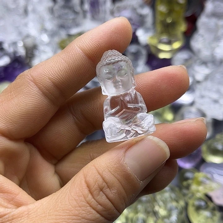 水晶摆件未镶嵌感**生摆件