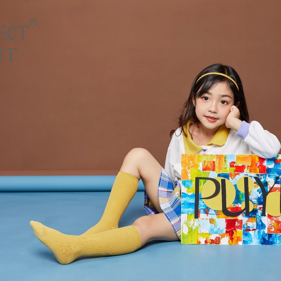 PY儿童精梳棉小腿袜2228/奥维