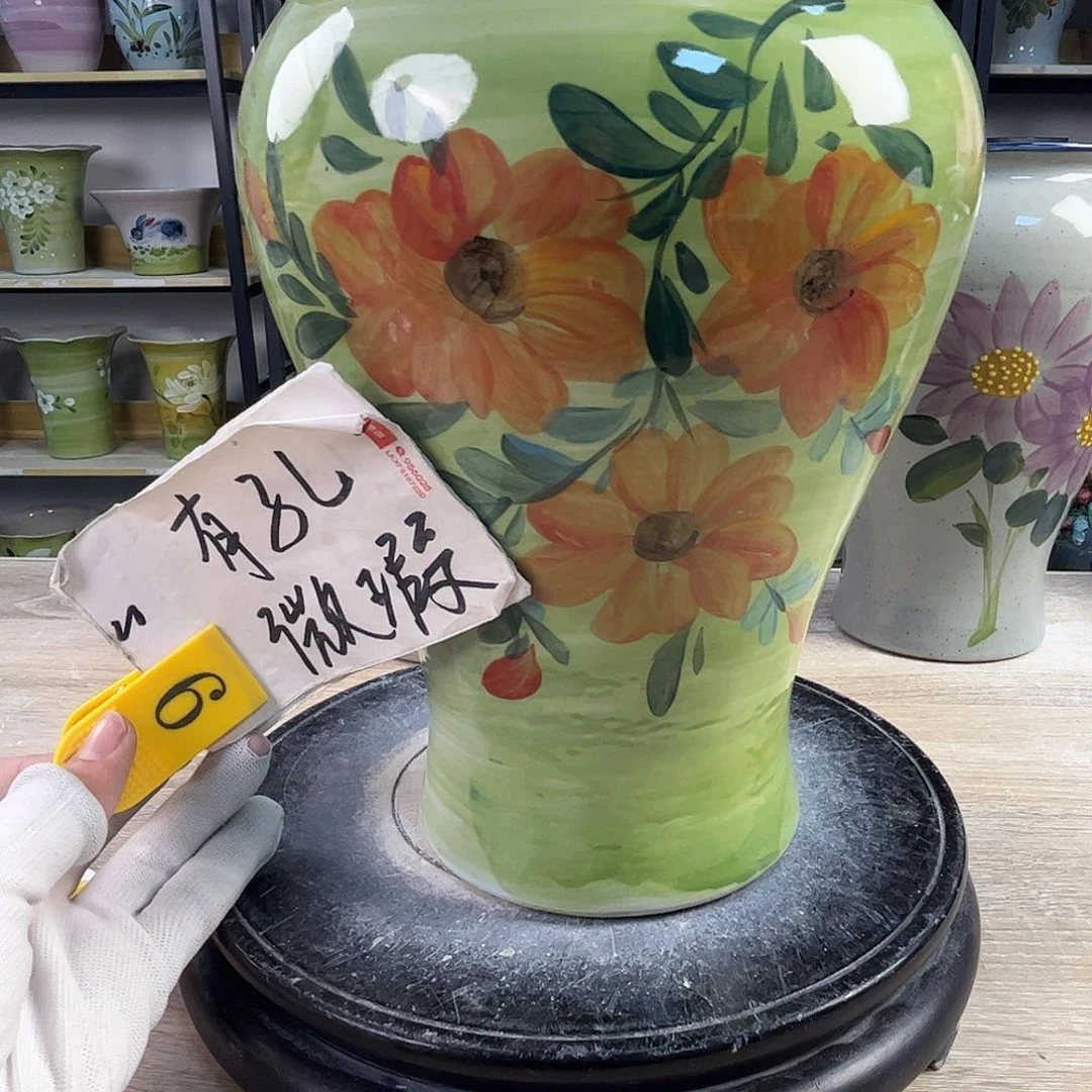罐1tc景德镇陶瓷花盆