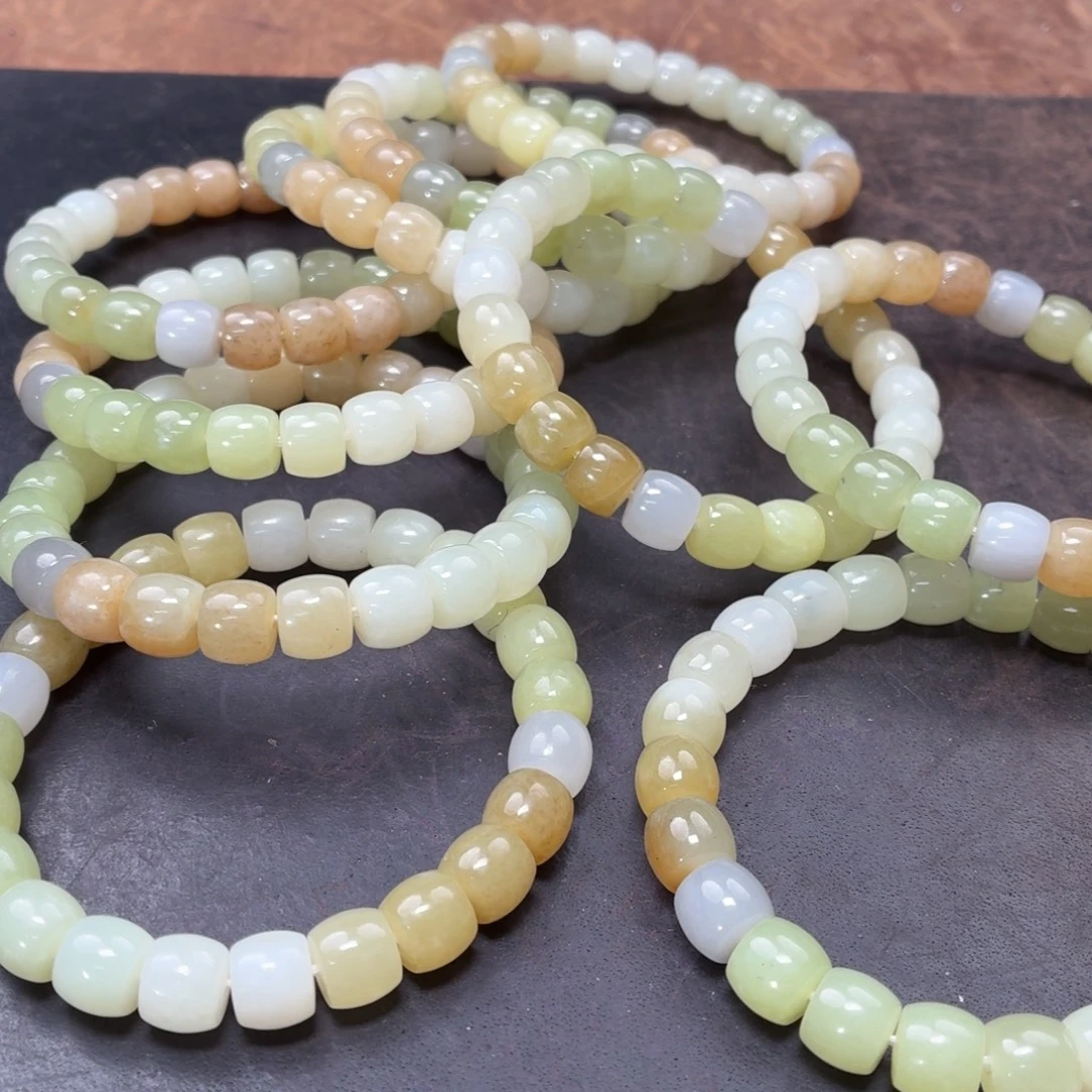 和田玉未镶嵌手链多样性发货拍一发一