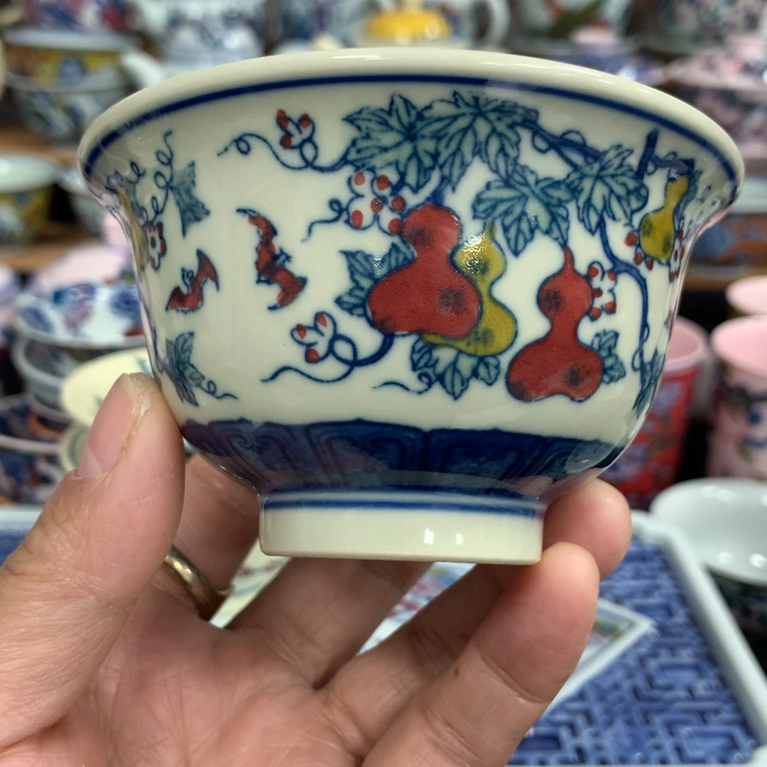 摆件景德镇陶瓷 碗 杯盘 碟 壶 各种…