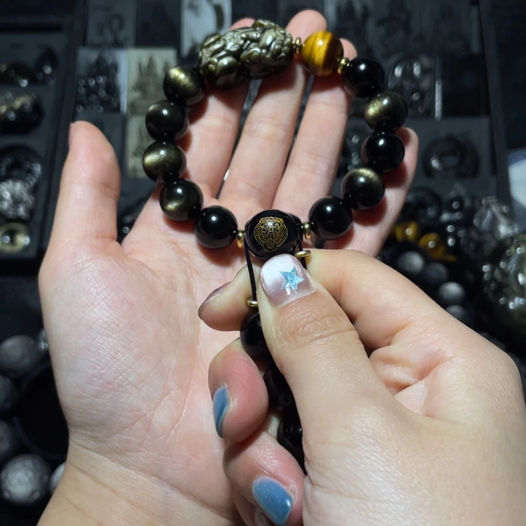 h***j黑曜岩未镶嵌珠宝奇石