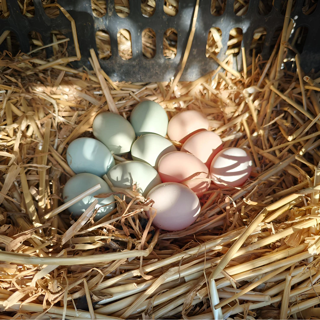 正宗山林散养跑山鸡高品质土鸡蛋新鲜绿粉混装主打纯粮无抗无激素