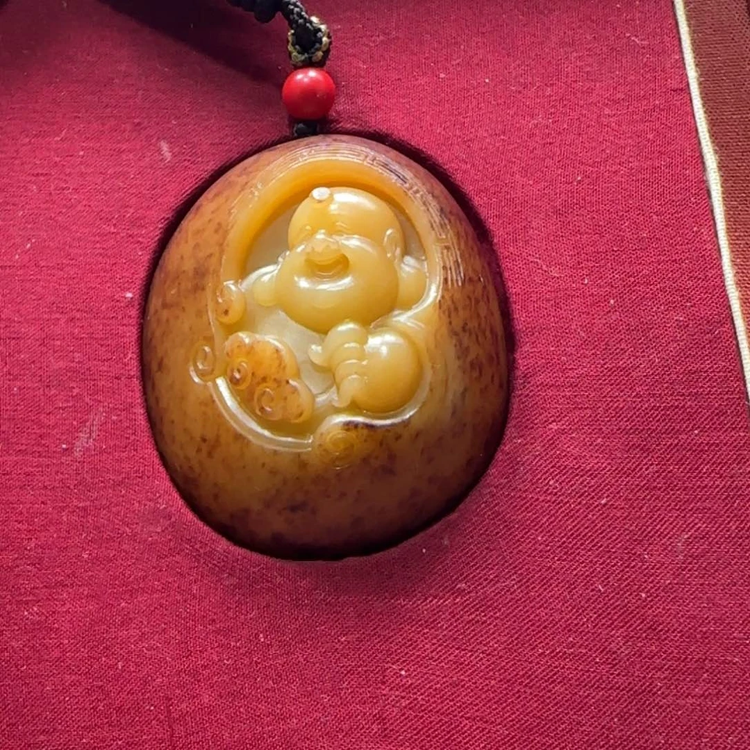 和田玉挂件未镶嵌得*