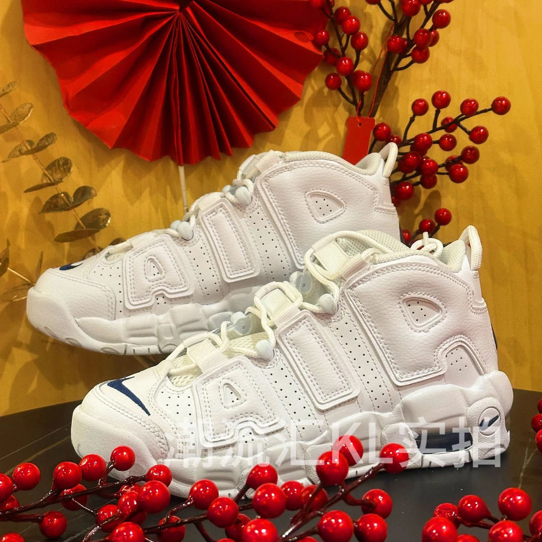 NIKE耐克女款休闲白大AIR复古高帮气垫运动鞋DH9719100