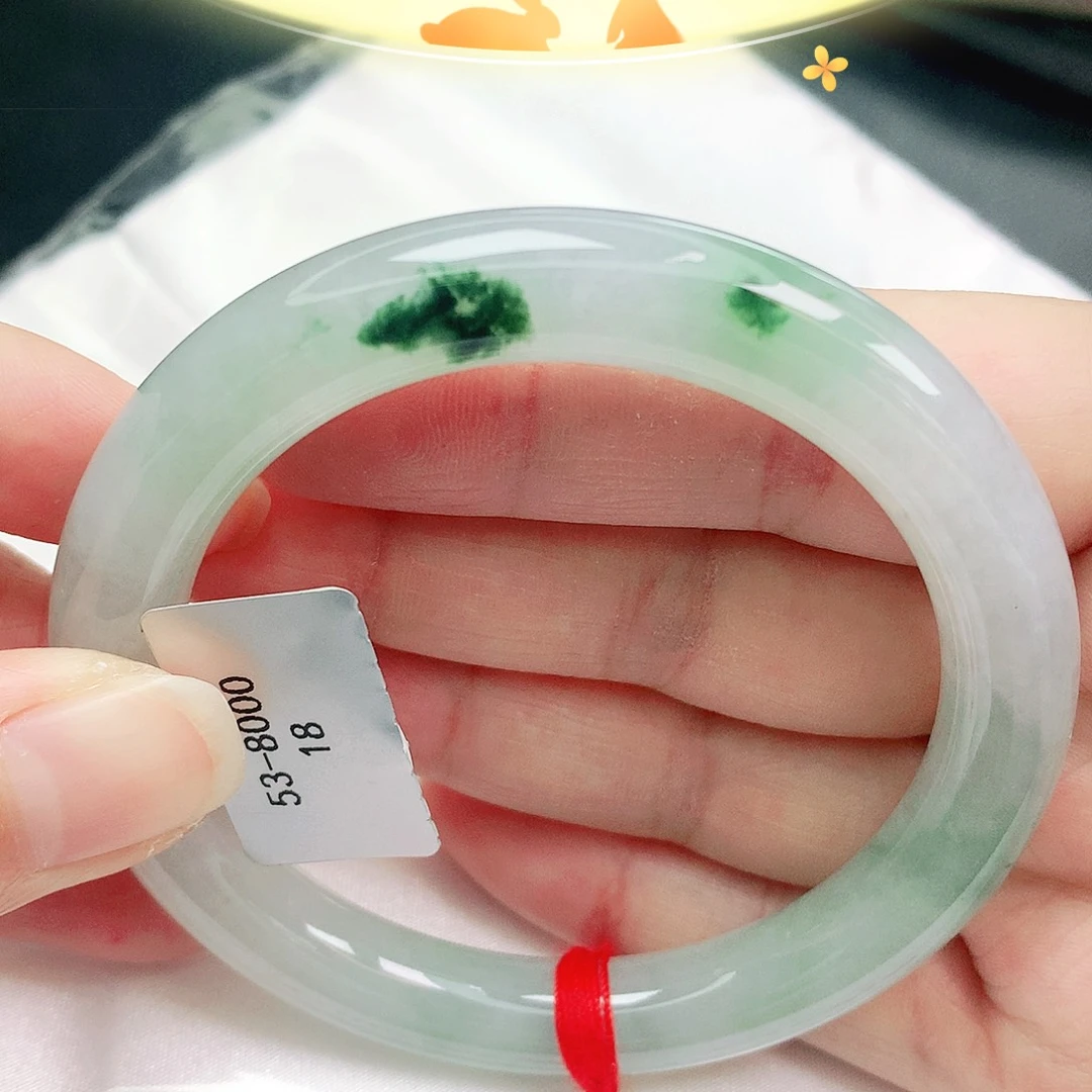未镶嵌手镯翡翠缅甸天然A货翡翠手镯