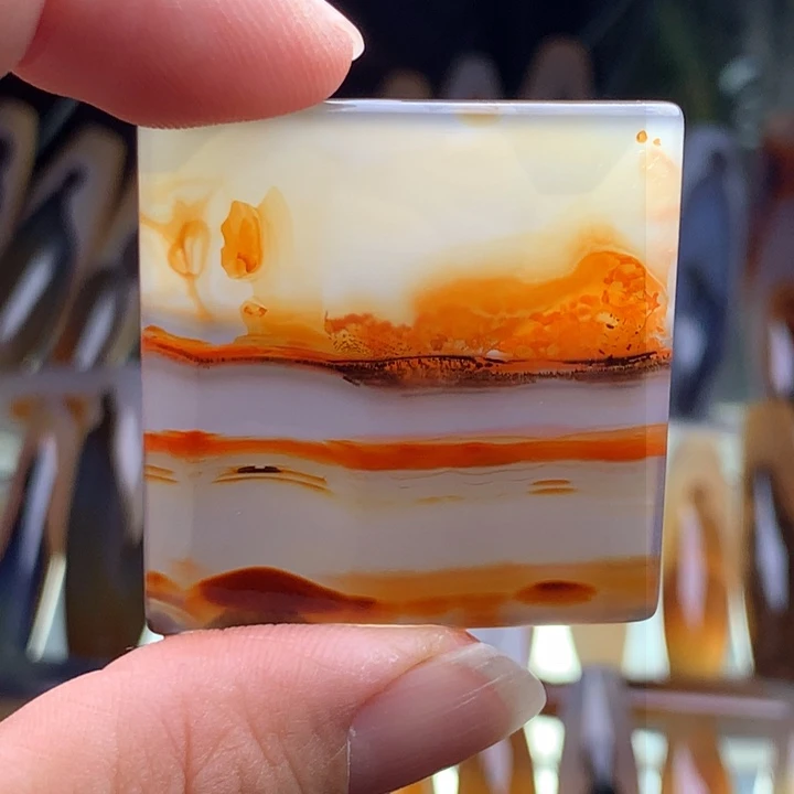 玛瑙/玉髓颈饰未镶嵌114