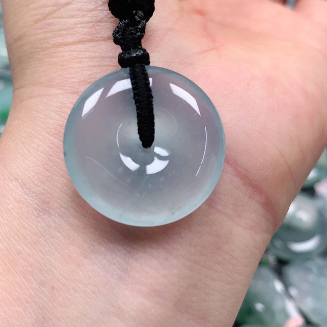 颈饰未镶嵌翡翠天然翡翠