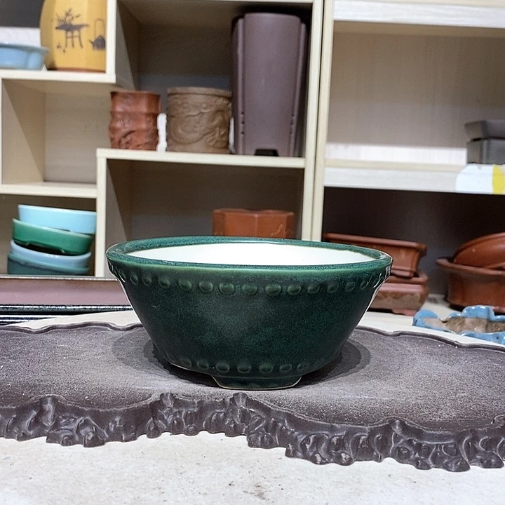 紫砂花盆瑕疵6.5-15。。。。