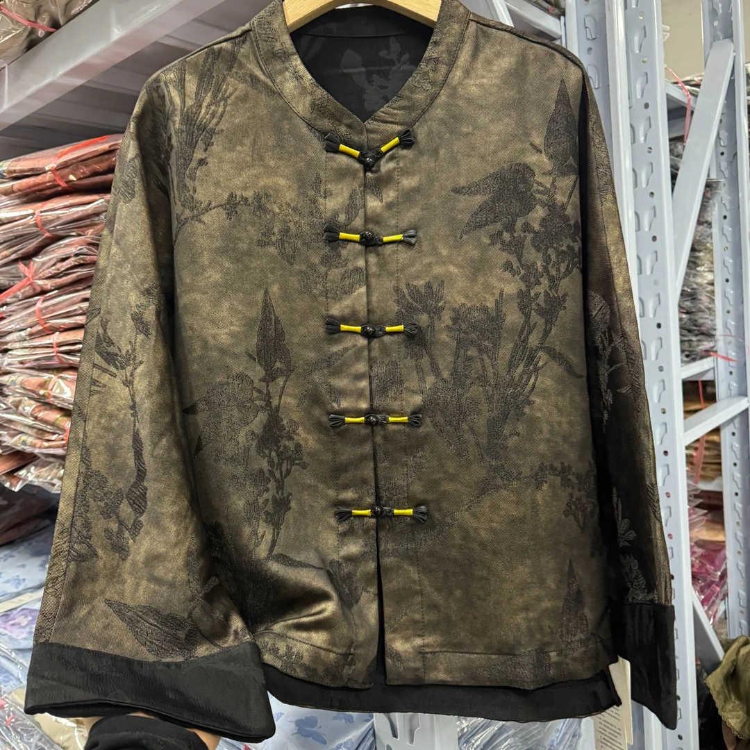 5270款新中式短款外套【老钱风】