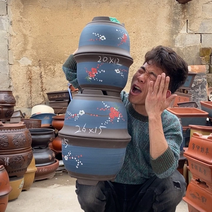 红陶紫砂的时候我也是