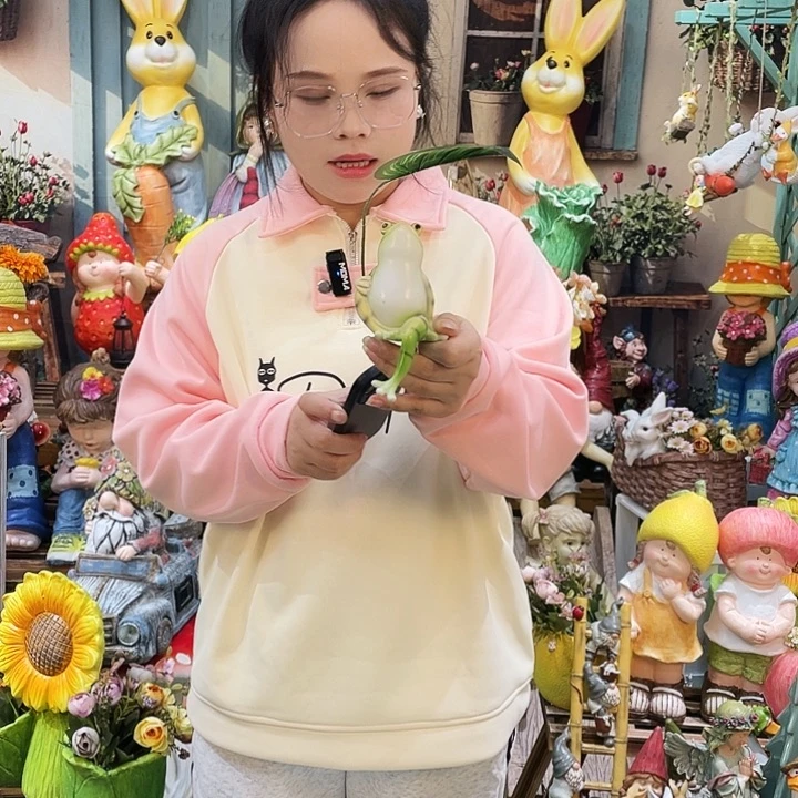 摆件花园摆件红红火火