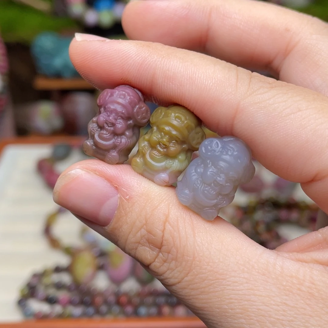 玛瑙/玉髓珠宝半成品未镶嵌盐源玛瑙打包