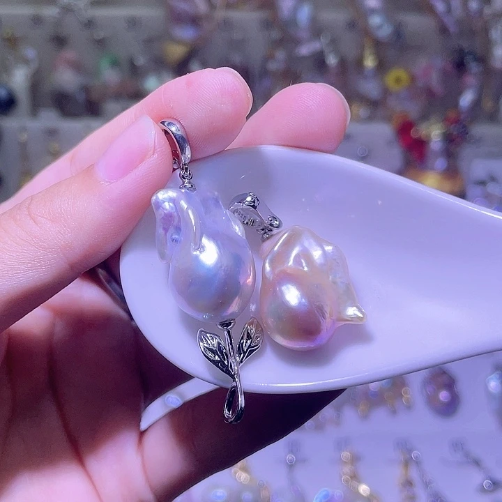 颈饰合金淡水珍珠69