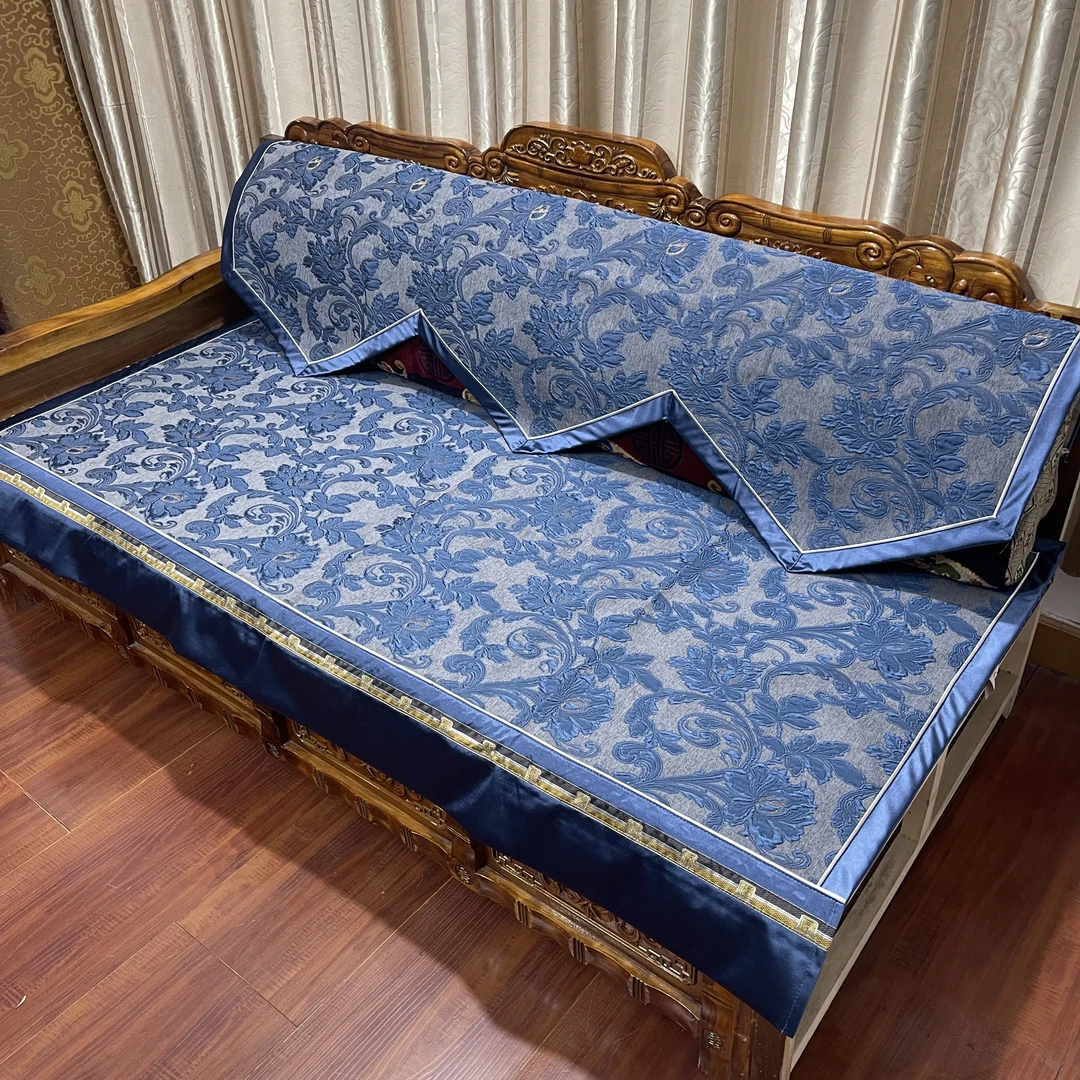 西藏包邮藏床坐垫靠背巾藏式沙发垫高端蔷薇坐垫防滑可机洗靠背巾