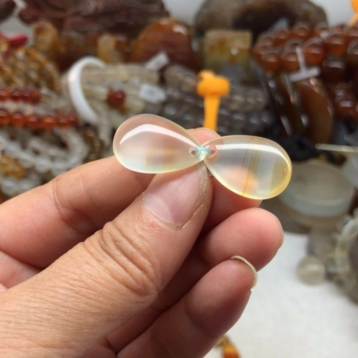 月***庄玛瑙/玉髓未镶嵌手链