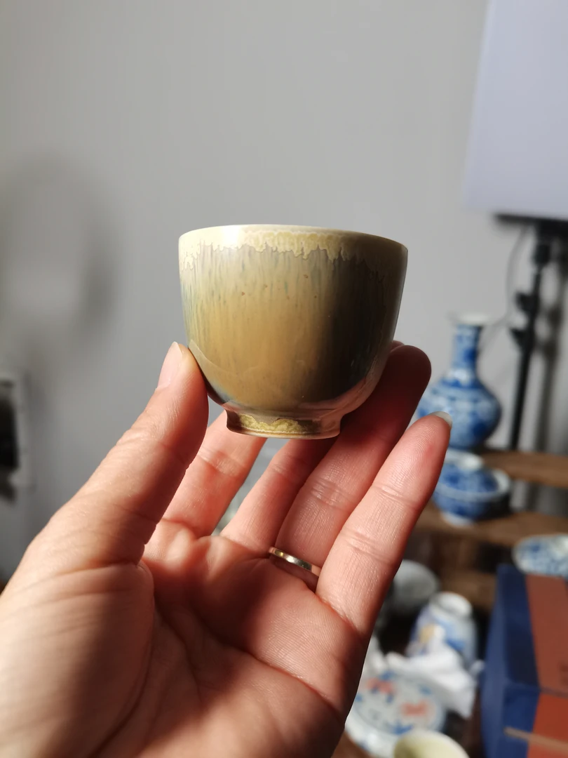 高温颜色釉手工茶器景德镇陶瓷