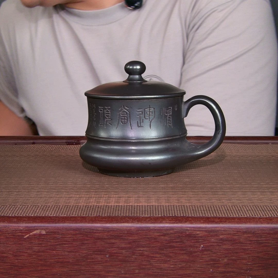 茶杯紫砂高货放漏