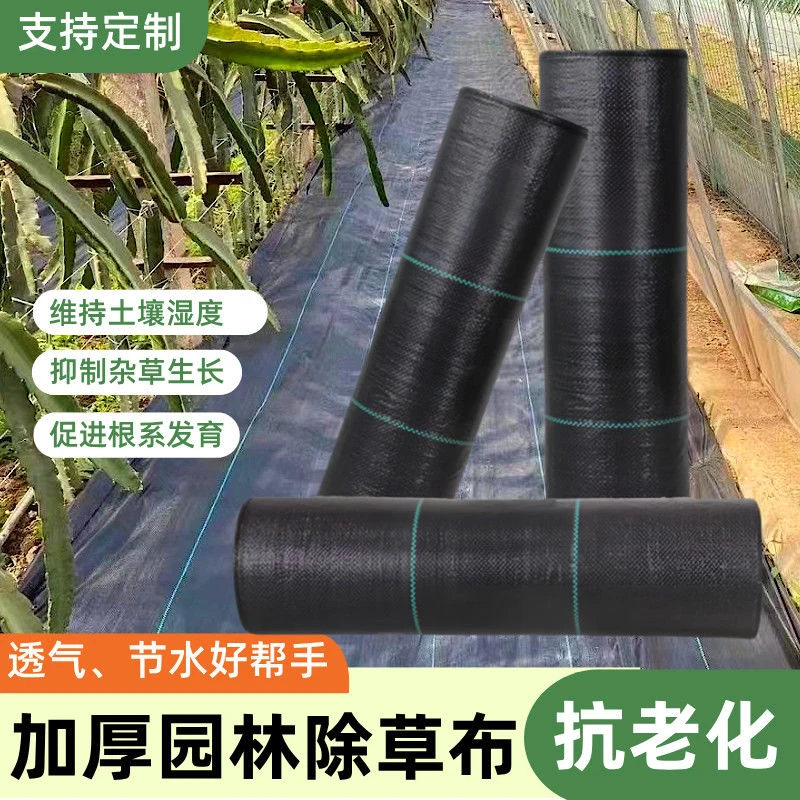 【防虫抑草】除草布农用果园抗老化果树耐用地膜透气保湿盖草防草布