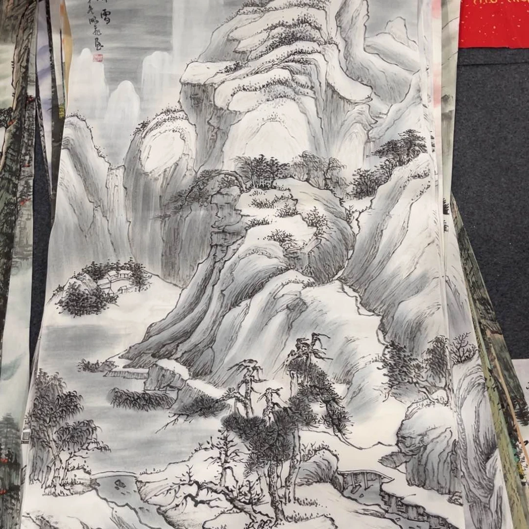 国画雪奈艺术书画直播间