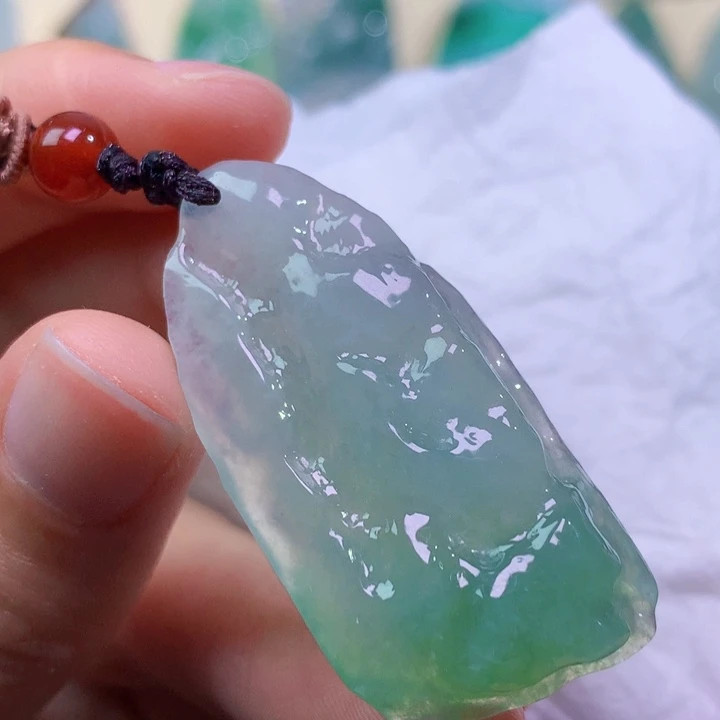 翡翠未镶嵌吊坠(不含链) 1467